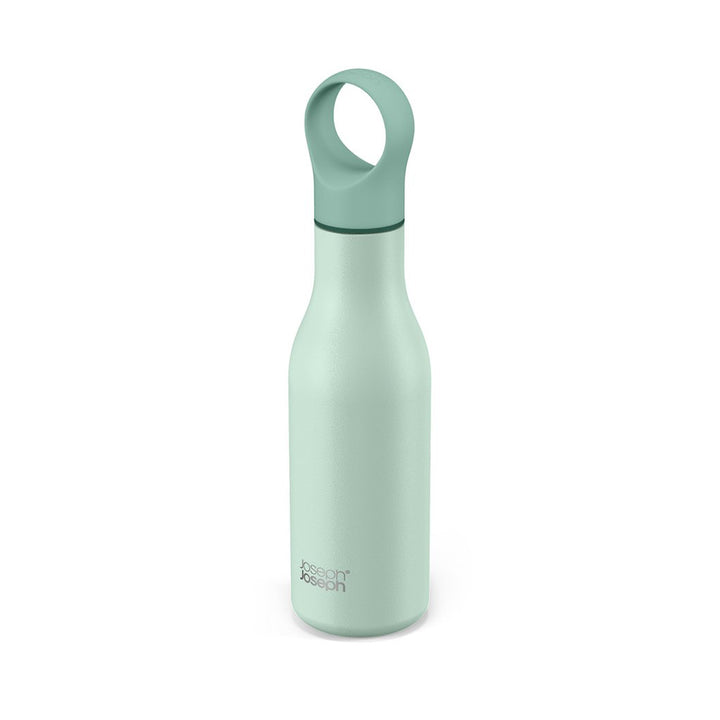 Joseph Joseph Loop 500ml Stainless-Steel Vacuum Insulated Water Bottle (Green)