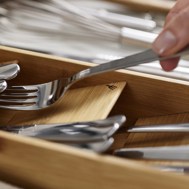 Joseph Joseph Drawerstore Bamboo Compact Cutlery Organiser