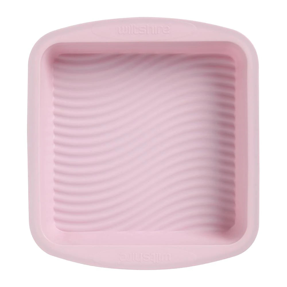 WILTSHIRE Bend N Bake Silicone Square Cake Pan