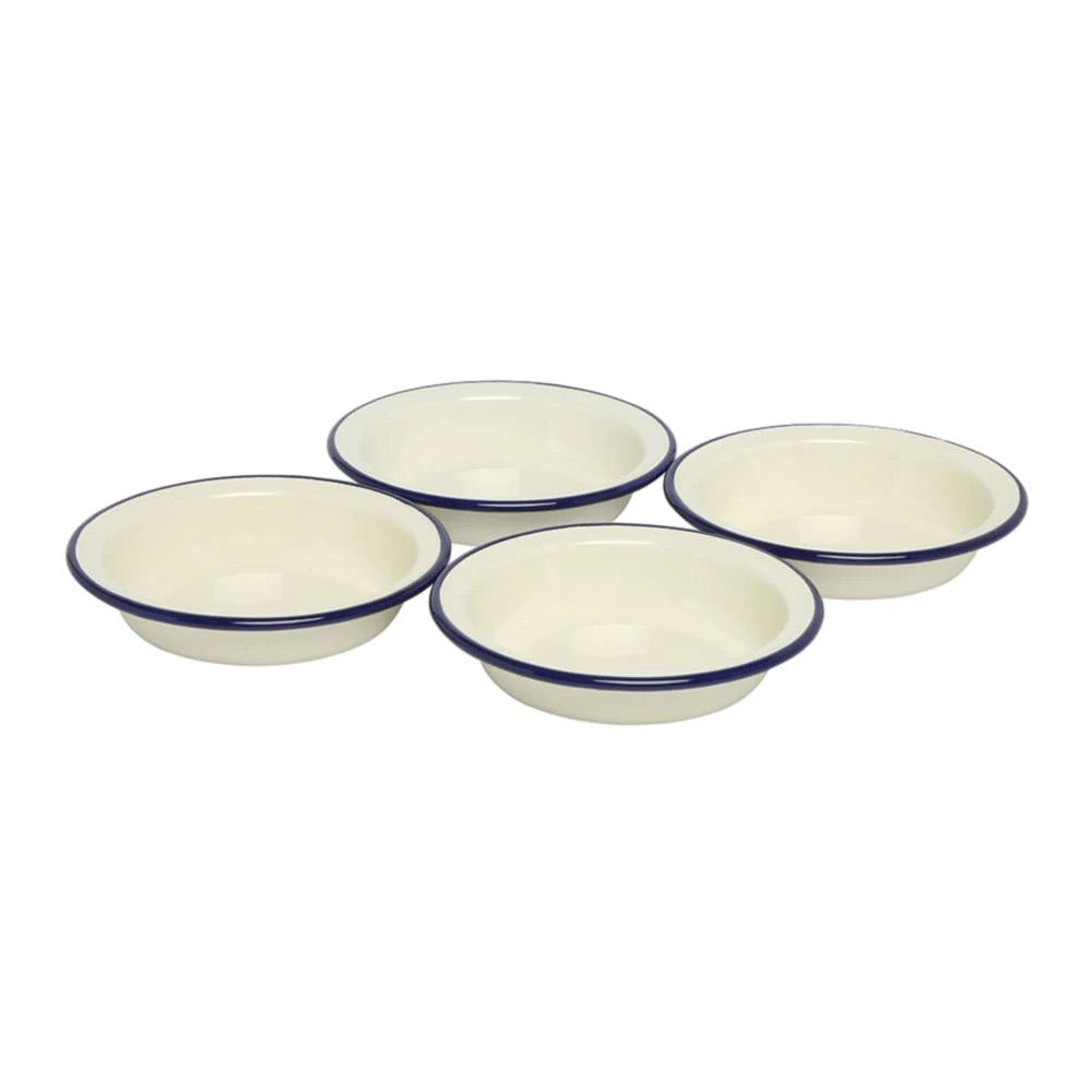 WILTSHIRE Enamel Pie Bulat Set 4pc 