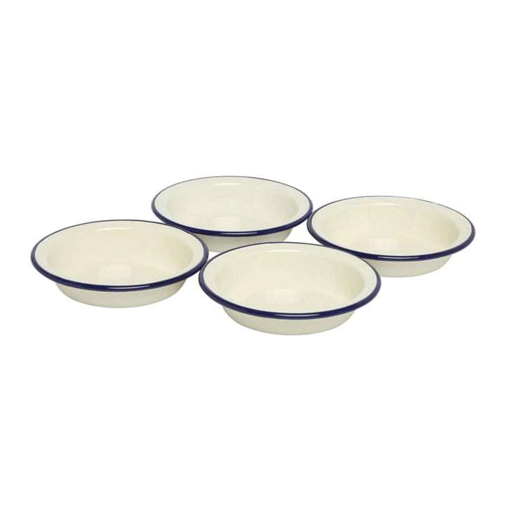 WILTSHIRE Enamel Pie Bulat Set 4pc 