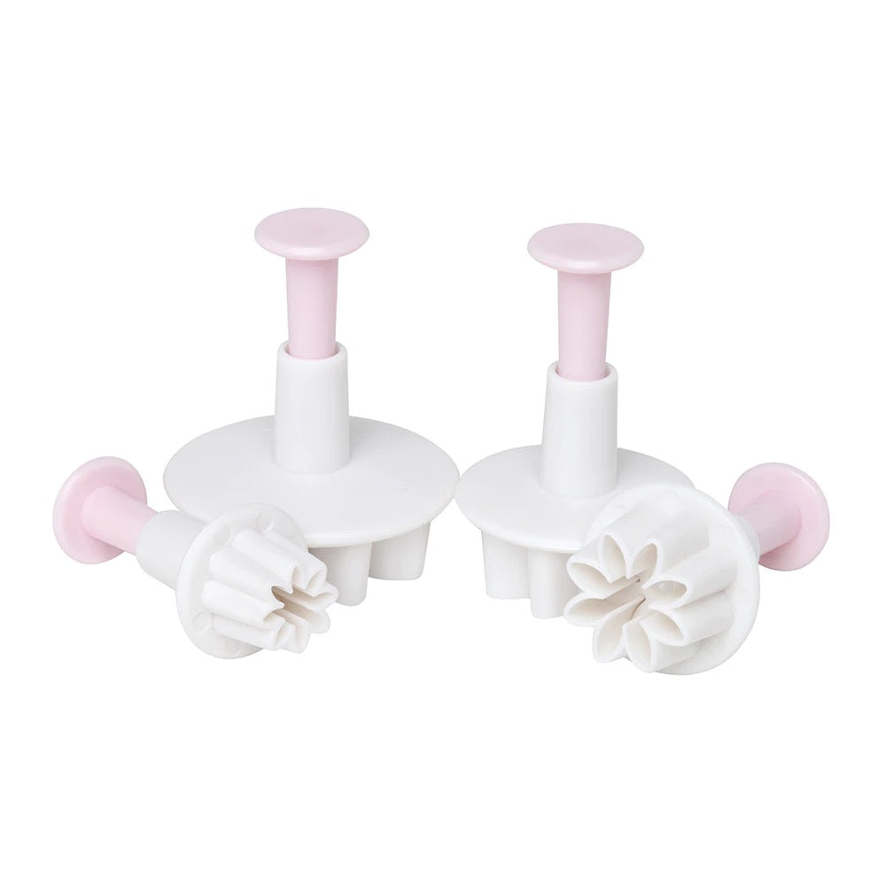 WILTSHIRE Set Pemotong &amp; Penolak Bunga Fondant 4pc