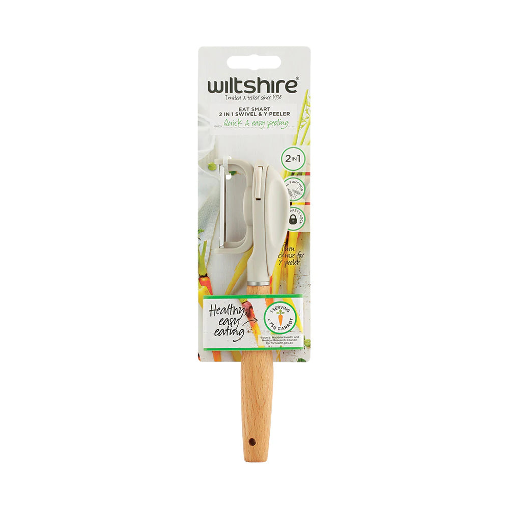 WILTSHIRE Eat Smart 2 in 1 Peeler
