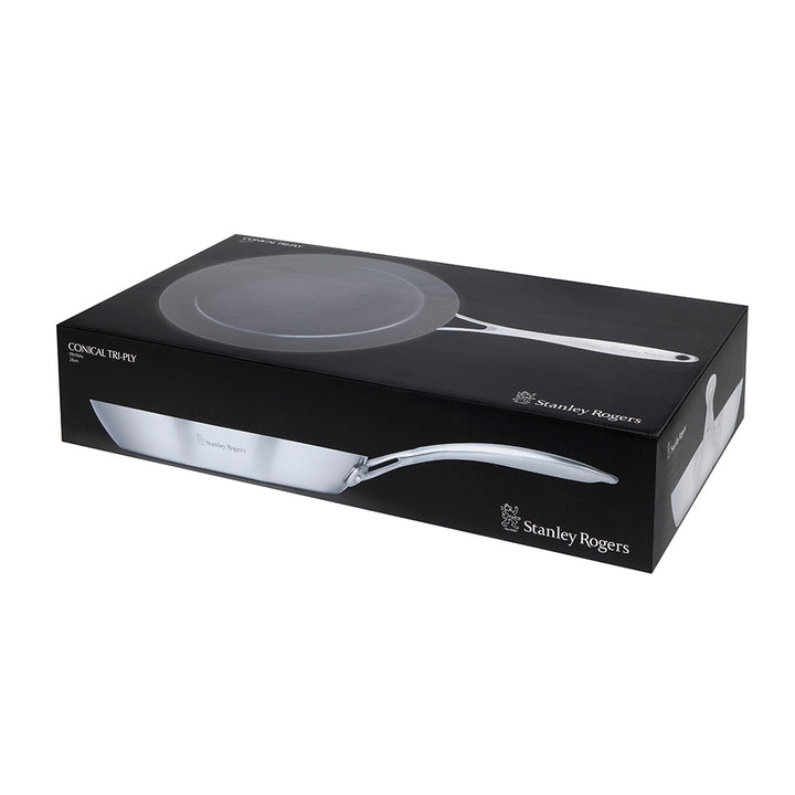STANLEY ROGERS Conical Tri-Ply Frypan 28cm