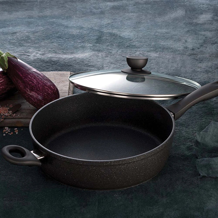 STANLEY ROGERS Quartz Stone Advanced Kitchen Saute Pan 28cm
