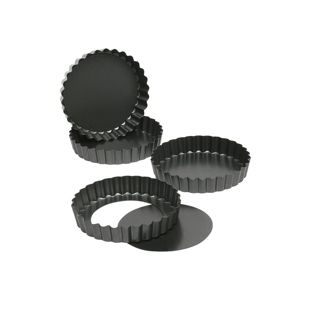 WILTSHIRE Easybake Mini Tart Pans 4pc