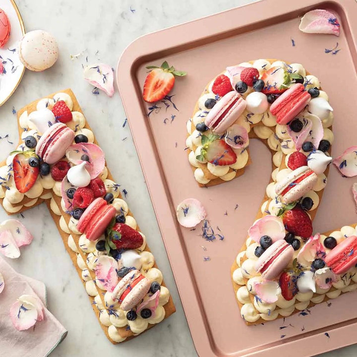 WILTSHIRE Rose Gold Elegant Cookie Sheet 33cm