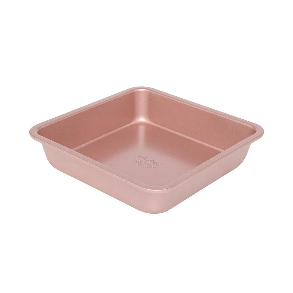 WILTSHIRE Rose Gold Elegant Square Cake Pan 20cm