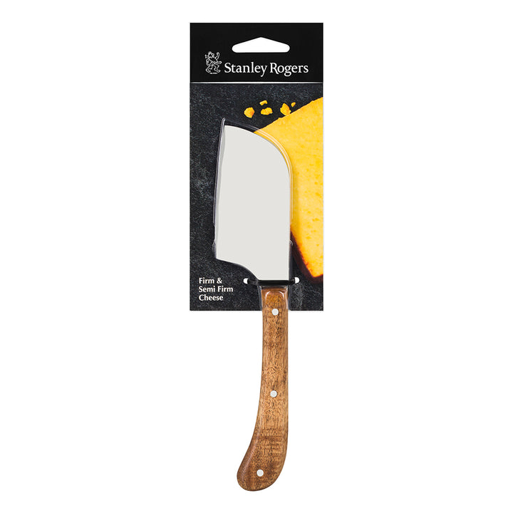 STANLEY ROGERS Pistol Grip Acacia Mini Cleaver