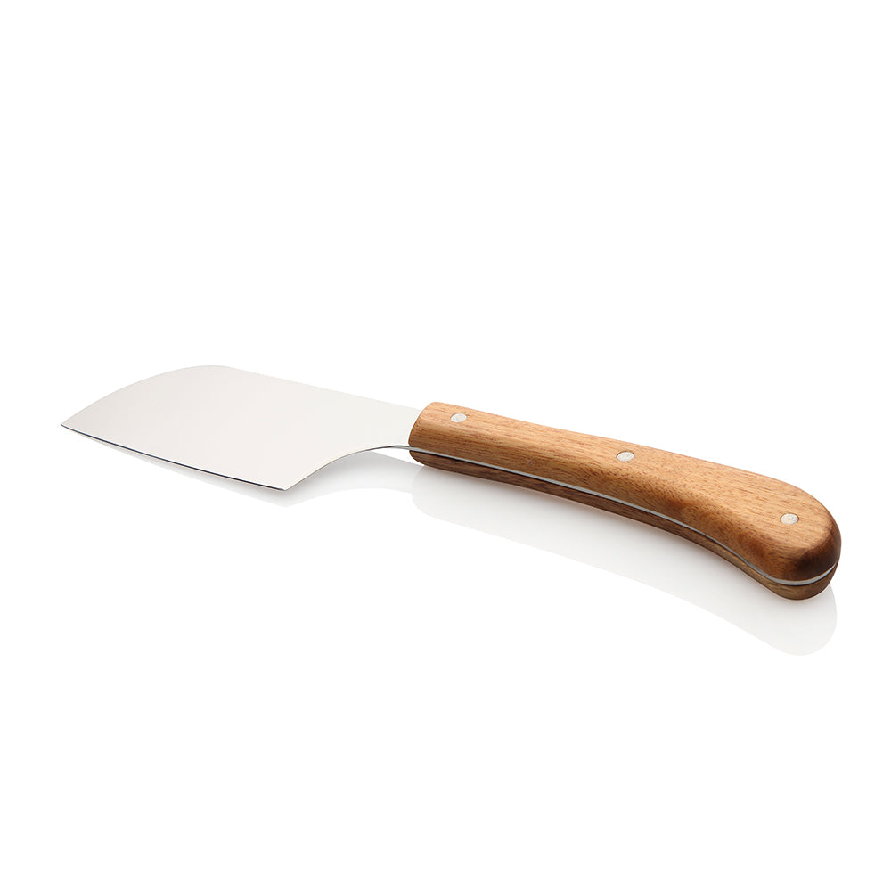 STANLEY ROGERS Pistol Grip Acacia Mini Cleaver