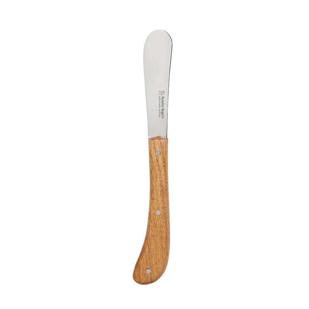 STANLEY ROGERS Pistol Grip Penyebar Keju Akasia