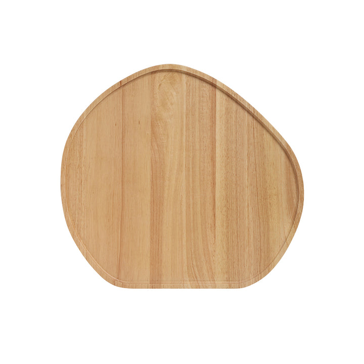 STANLEY ROGERS Large Wooden Serving Platter Round 49.5cm
