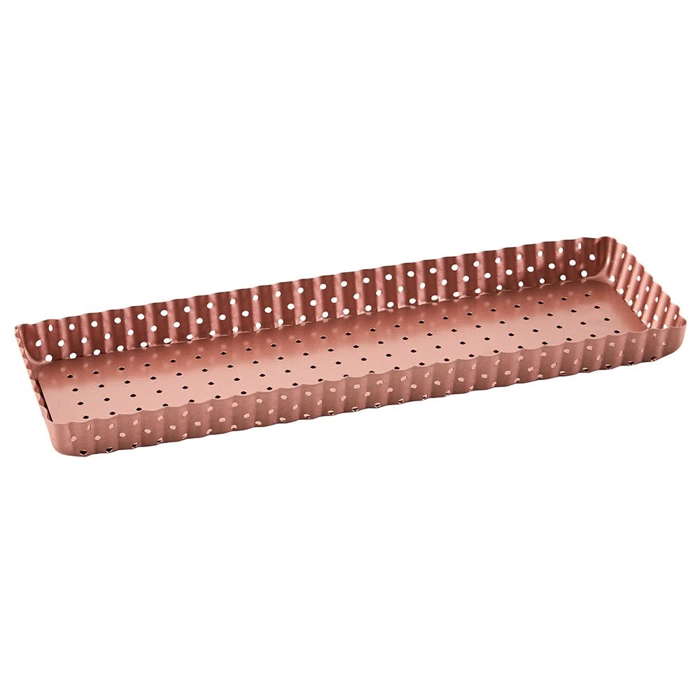 WILTSHIRE Kuali Tart Berlubang Rose Gold 34.5cm