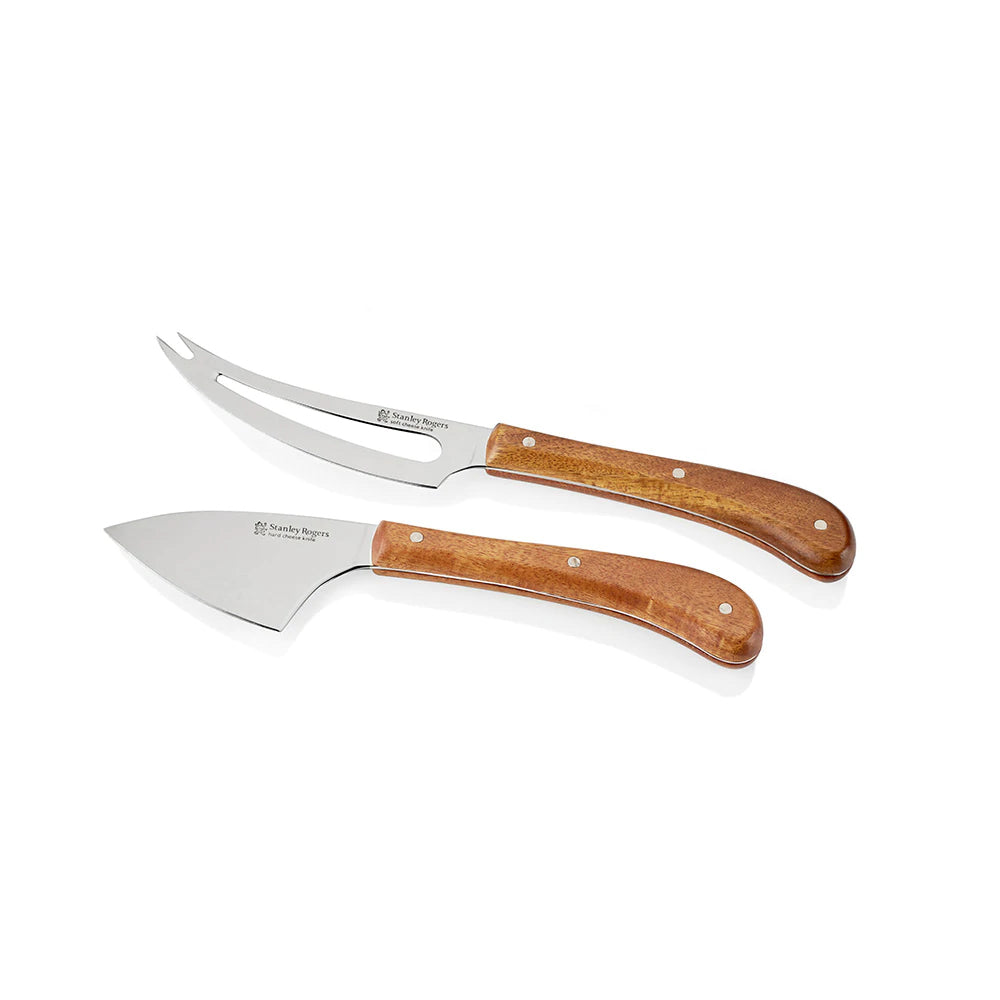 STANLEY ROGERS Pistol Grip Pisau Keju Akasia Set 2pc