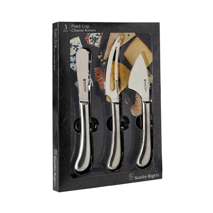 STANLEY ROGERS Pistol Grip Pisau Keju Keluli Tahan Karat Set 3pcs