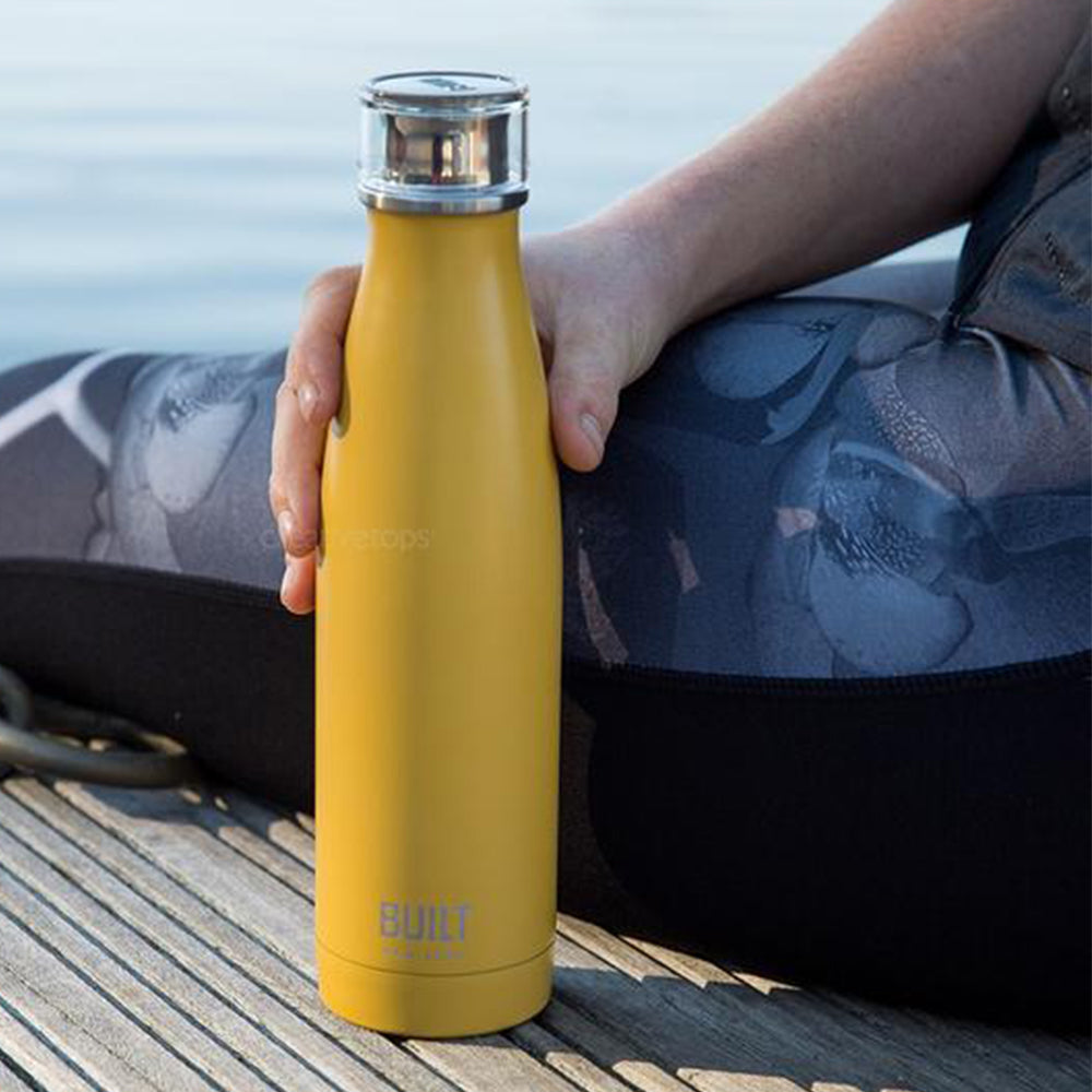 Built Perfect Seal 17oz Insulated Bottle Black