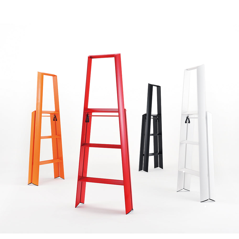 3 Step Household Ladder assortment folded