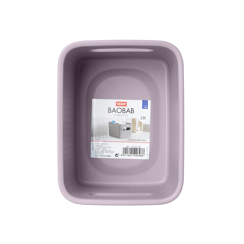 Tatay Storage Basket S 1.5L BAOBAB (Lilac) T0101.02