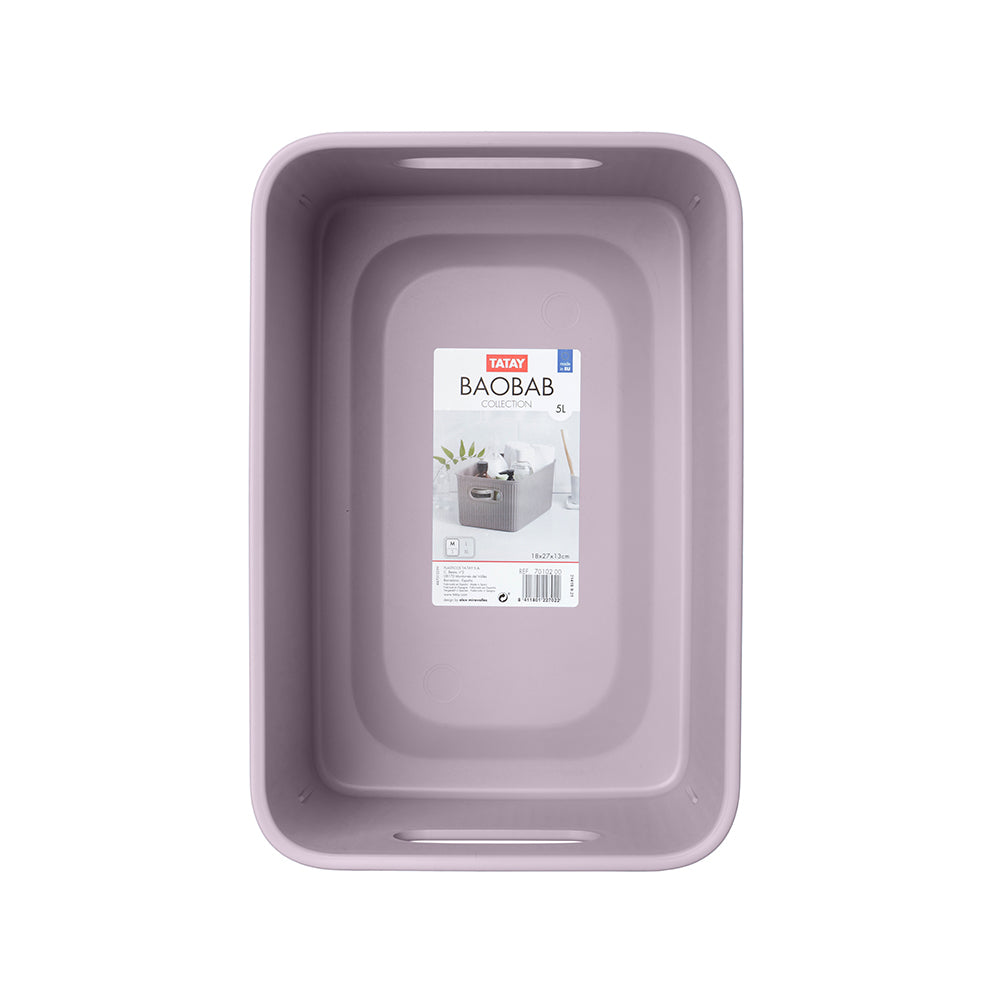 Bakul Penyimpanan Tatay M 5L BAOBAB (Lilac) T0102.02