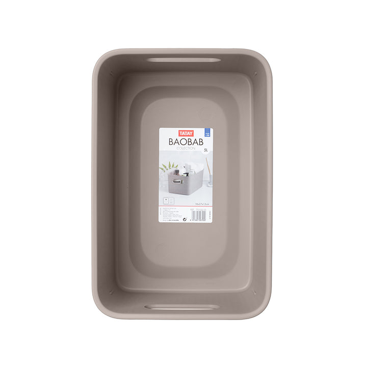 Tatay Storage Basket M 5L BAOBAB (Taupe) T0102.03