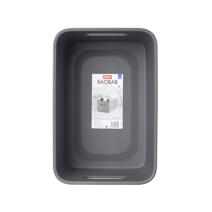 Tatay Storage Basket M 5L BAOBAB (Grey) T0102.14