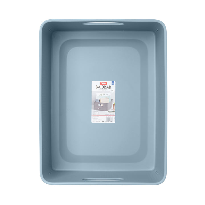 Bakul Penyimpanan Tatay L 15L BAOBAB (Biru) T0103.00