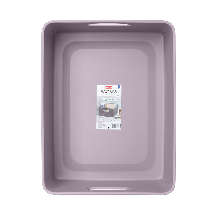 Tatay Storage Basket L 15L BAOBAB (Lilac) T0103.02