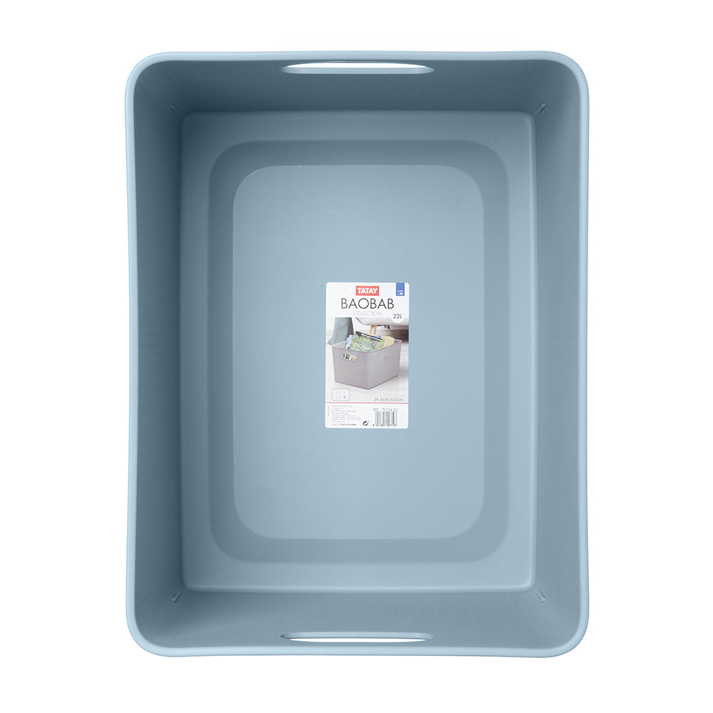 Tatay Storage Basket XL 22L BAOBAB (Blue) T0104.00