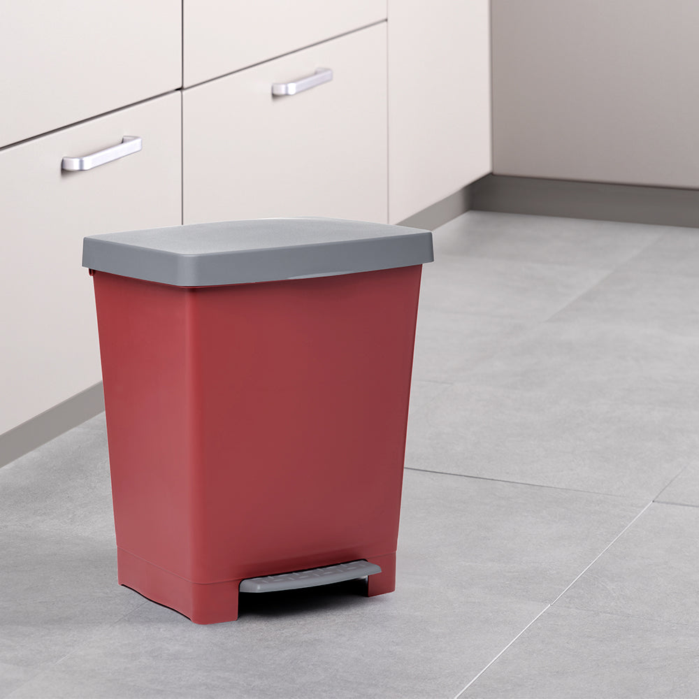 Tatay Pedal Dust Bin CUBIK (Bordeaux) T0200.16