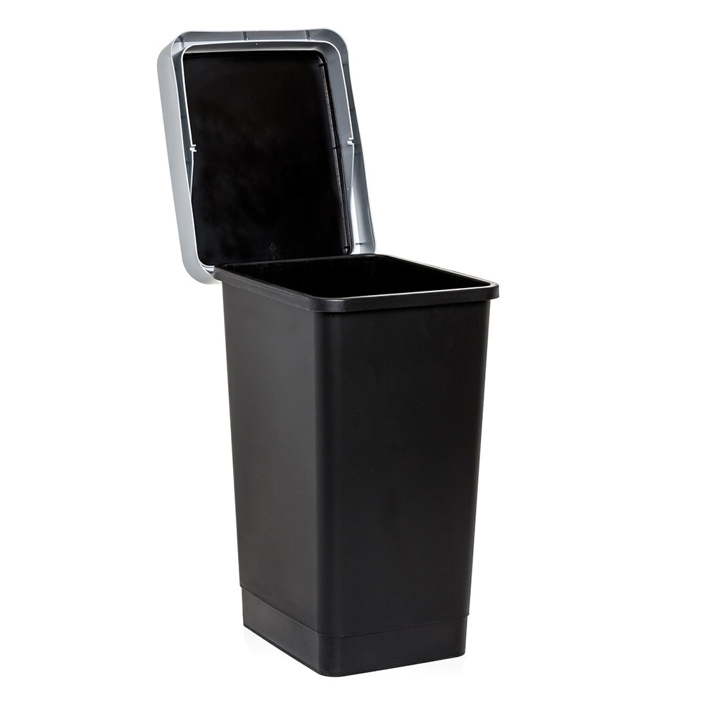 Tatay Swing Dust Bin SMART 25L (Black) T1050.02