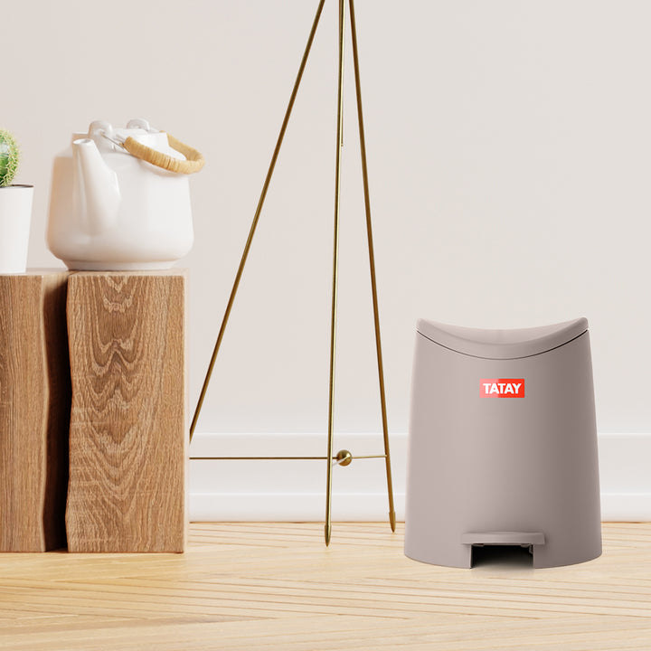 Tatay Pedal Bin 3L STANDARD (Taupe) T4700.15