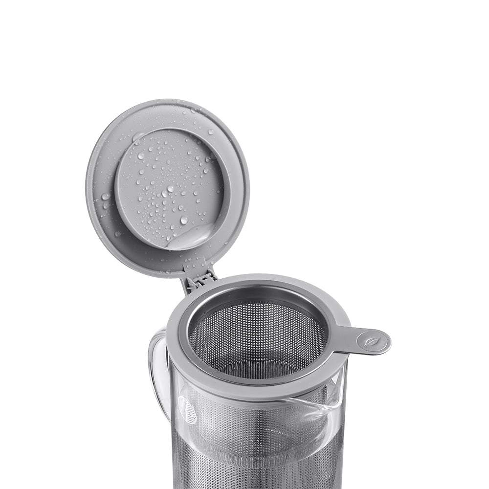 Buydeem Glass Tea Pot with Tea Strainer 800ml