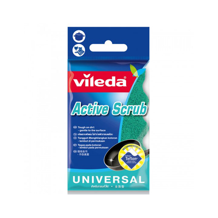 VILEDA Absorbent Scourer 1pc
