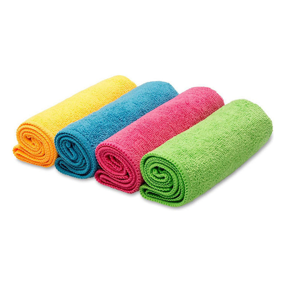 VILEDA Microfibre Cleaning Cloth 4pc