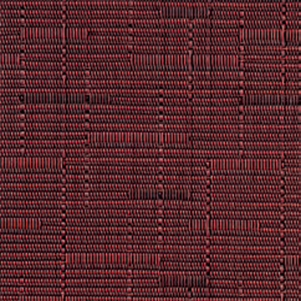 CHILEWICH TerraStrand Microban Bamboo Woven Table Mat 36 x 48 cm, Cranberry