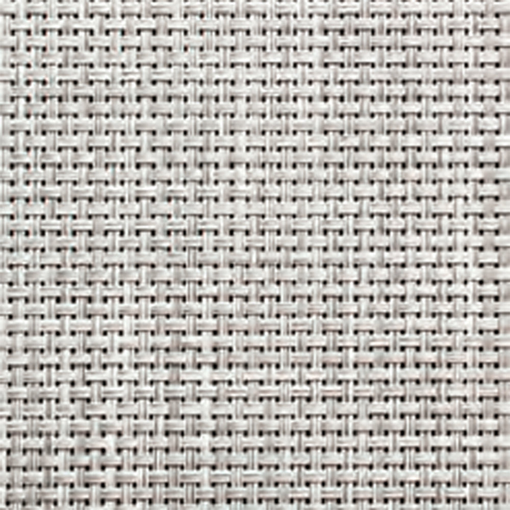 CHILEWICH TerraStrand Microban Basketweave Woven Table Mat 36 x 48 cm, Silver