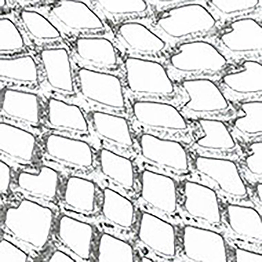 CHILEWICH TerraStrand Microban Dahlia Moulded Table Mat 36 x 38 cm, Silver