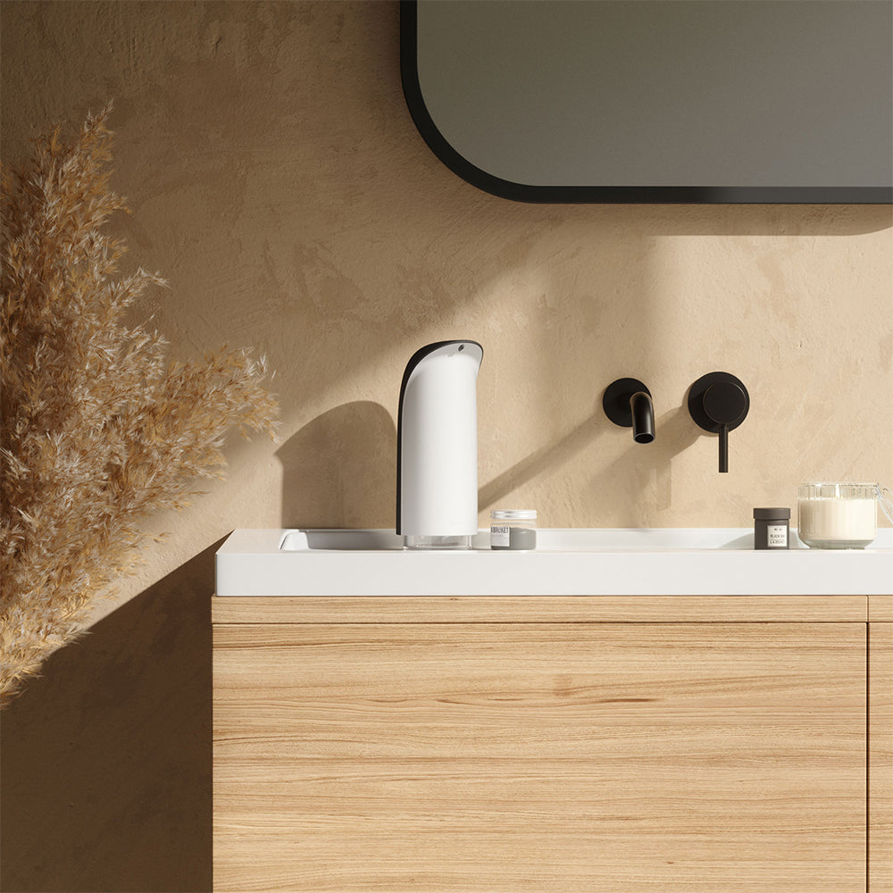 UMBRA Emperor Automatic Soap Dispenser 255ml, Hitam/Putih