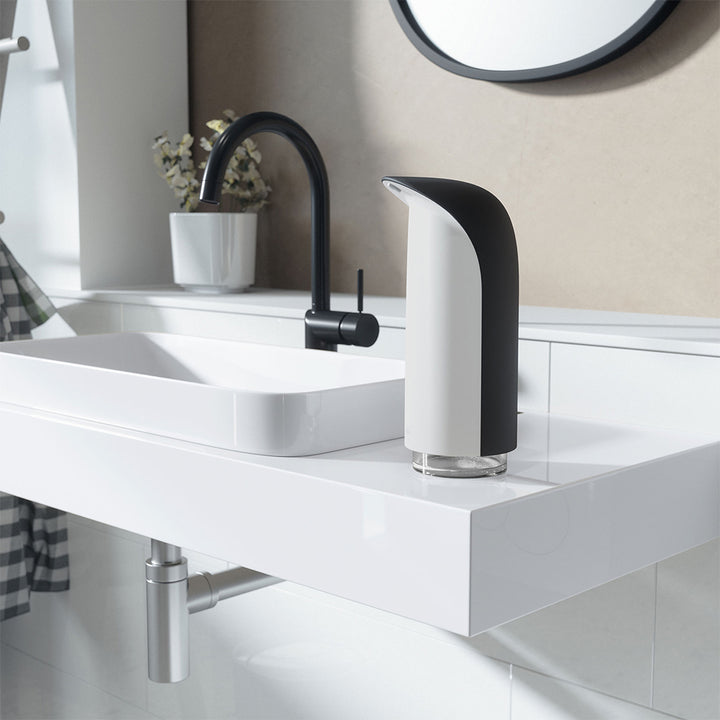 UMBRA Emperor Automatic Soap Dispenser 255ml, Hitam/Putih