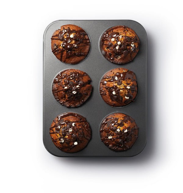 MASTERCLASS Non-stick 6 Lubang Muffin Pan (35X26Cm) 