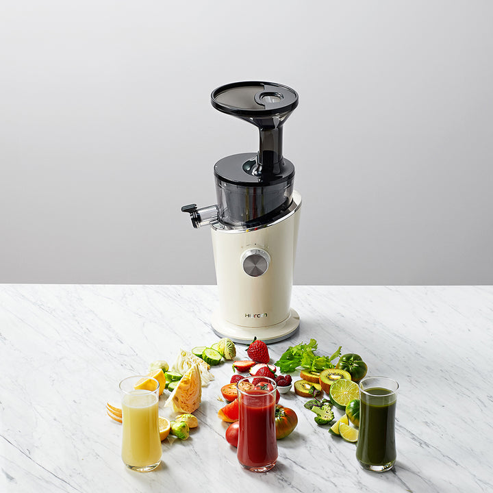 Hurom H-100S Slow Juicer, Pastel Cream