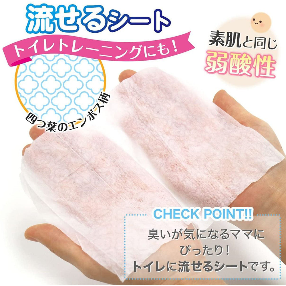 LEC 99.9% Pure Water Baby Wipes (Boleh Siram) 60x3 pek
