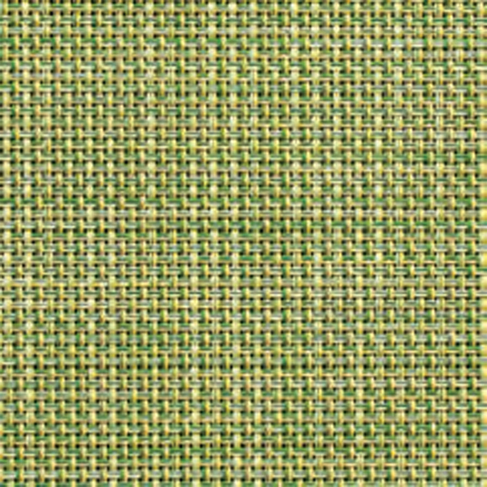 CHILEWICH TerraStrand Microban Mini Basketweave Woven Table Mat 36 x 49 cm, Dill