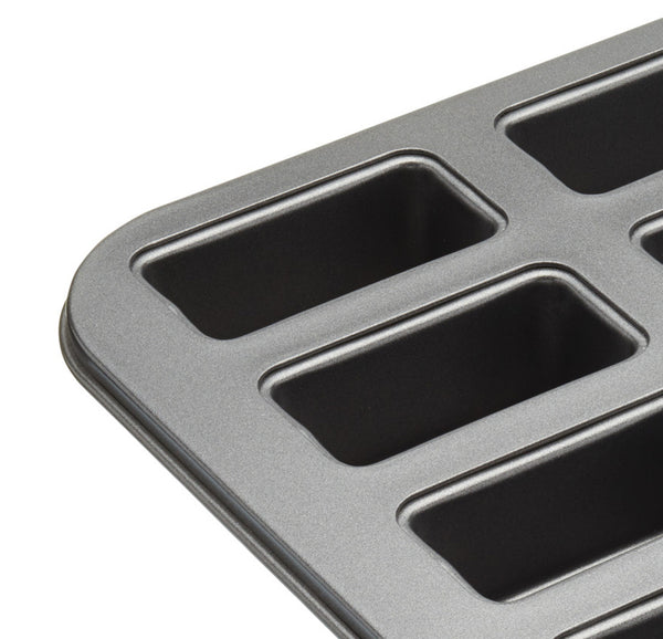MASTERCLASS Non-stick Twelvw Lubang Mini Sandwic Tin W/Loose Base (36X27Cm) 