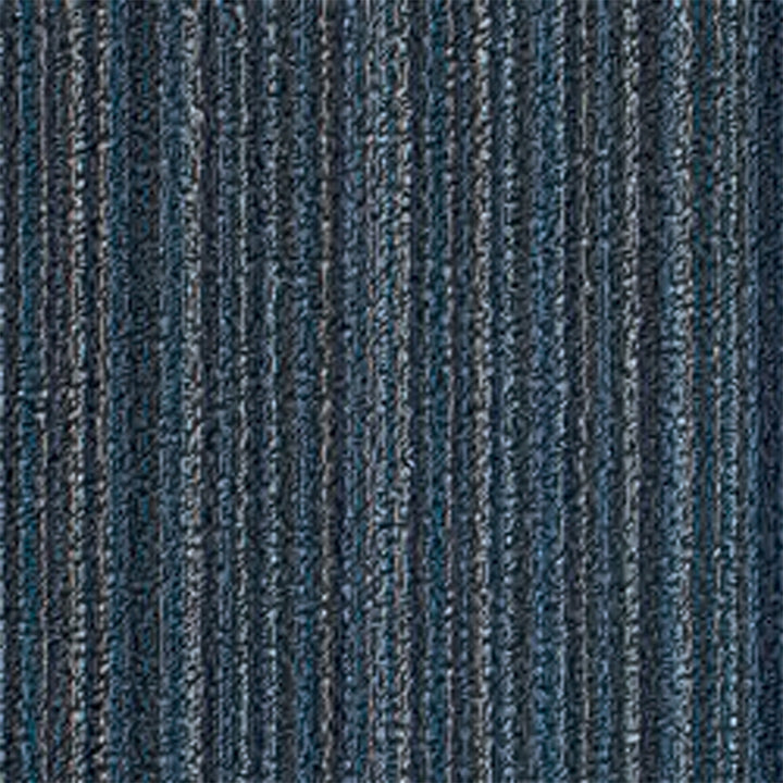 CHILEWICH TerraStrand¬Æ Microban¬Æ Tikar Pintu Jalur Kurus 46 x 71 sm, Biru