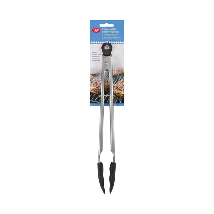 TALA Stainless Steel Tongs With Silicone Head 30.5cm